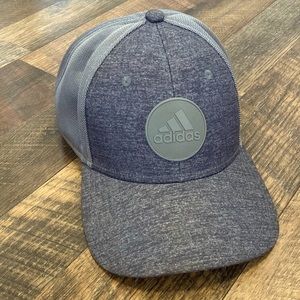 Adjustable Gray Adidas Baseball Cap